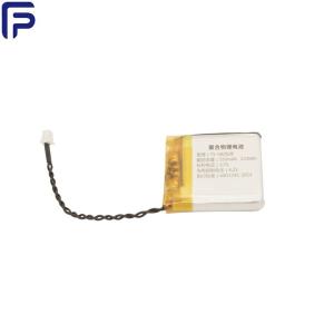 Rechargeable 3.7 V 550mAh Lithium Ion Polymer Battery Pack For Medical Devices