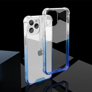 TPU Acrylic Protective Hybrid Shockproof Hard Case Scratch Resistant Gradient
