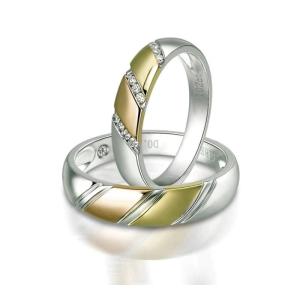 Quality 13g Gold Engagement Couple Rings for sale