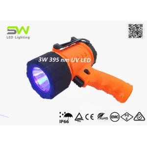 IP66 395NM 3W Led UV Curing Lights For Auto Coating