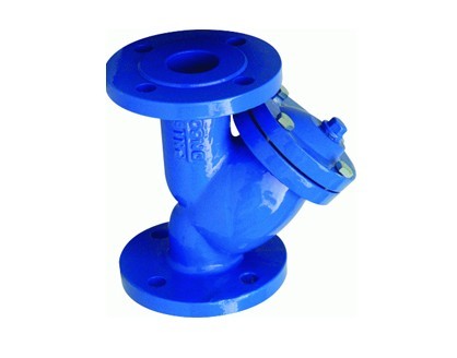 6 Inch Pressure Y Type Strainers , Cast Iron Flanged Water Y Strainer