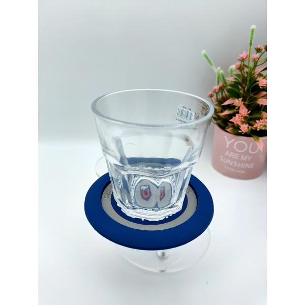 Buy Personalised Soft PVC Coaster Nondeform Environmental Protection at wholesale prices