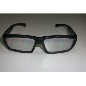 Promotional powerful rainbow 3d fireworks glasses , reusable 3d glasses