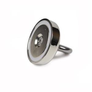 Rustproof Countersunk Neodymium Eyebolt Magnet Double Sided Neodymium Magnet
