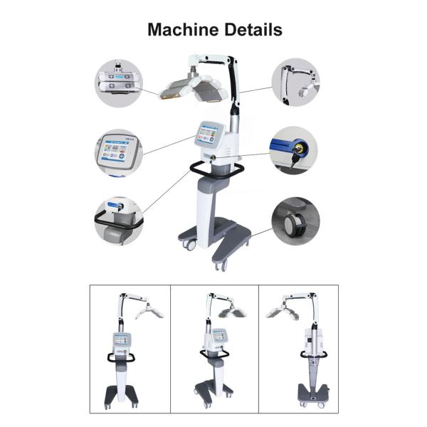 Advanced 650nm±5nm LED Hair Growth Device For Clinics & Hair Transplant Centers