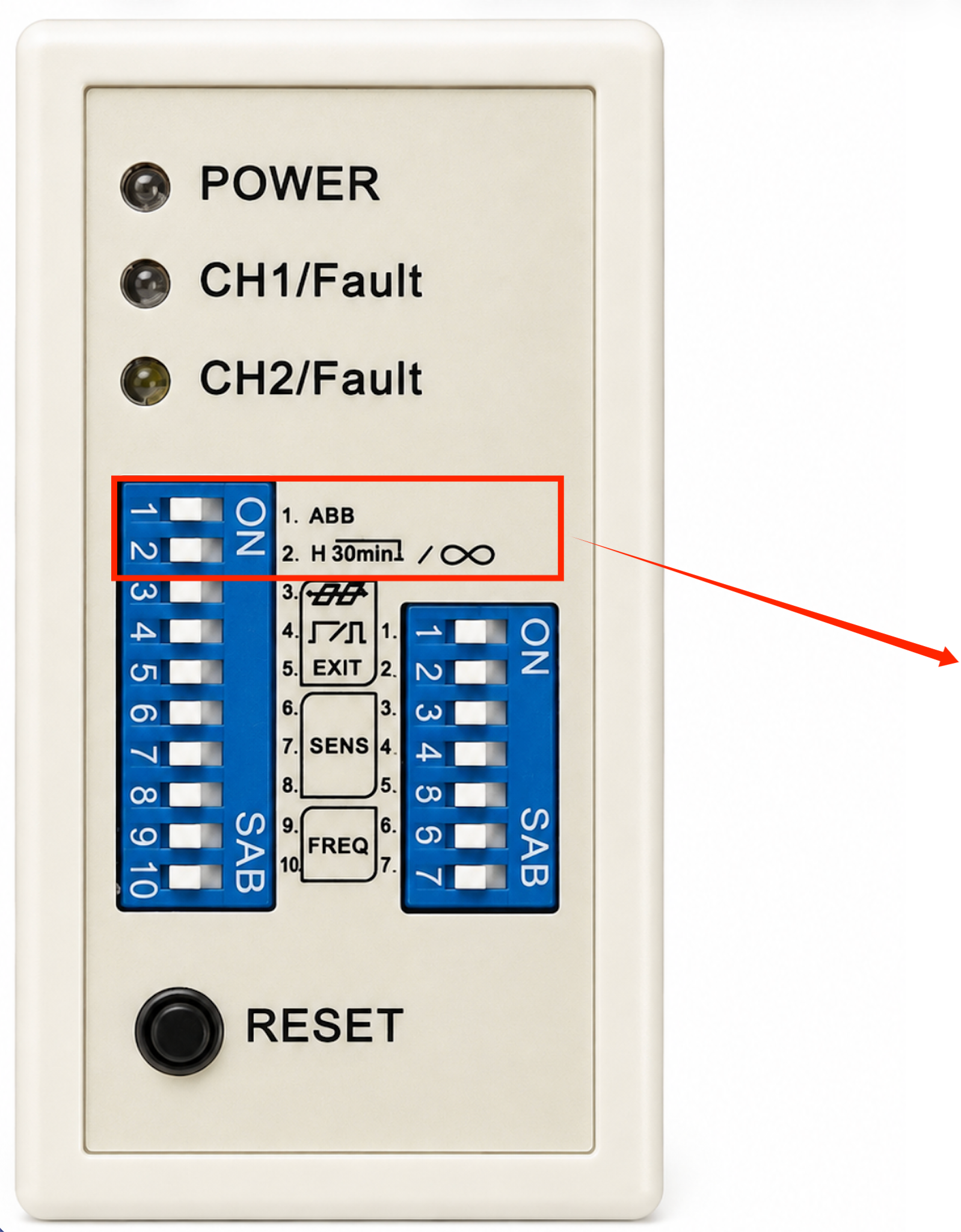 dual channel loop detector