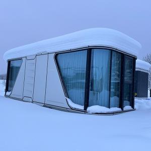 Low Cost Space Cabin With Blcony Prefabricated Movable Cabin Space Cabin