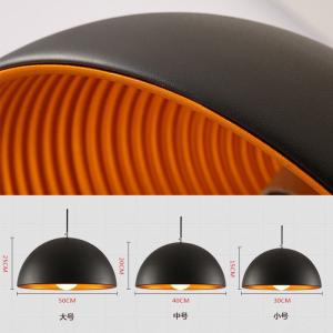 Loft Industrial Vintage Lamp Shape Chandelier Black White hanging lamp lighting