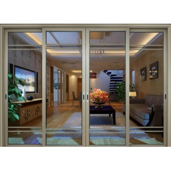 Buy Aluminum Unitized Glazed Sliding Door Noiseless Patio Exterior at wholesale prices