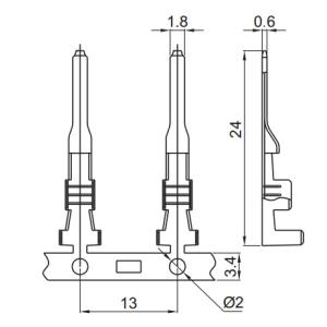 Professional Auto Wire Connectors Terminals Motorcycle Wiring Loom Connectors
