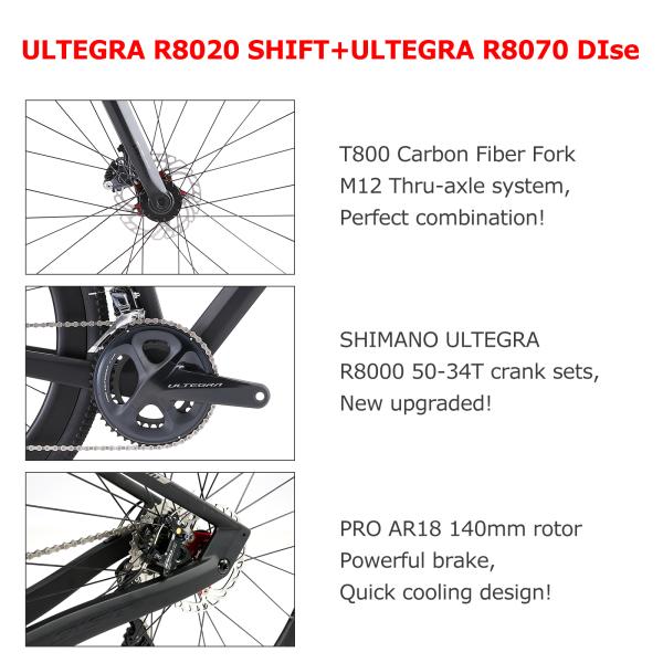 Hydraulic Disc Specialized Carbon Gravel Bike with KMC 110L Chain