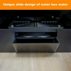 Wood Frame Drinks Refrigerator Freestanding Kitchen Wine Cooler Cabinet