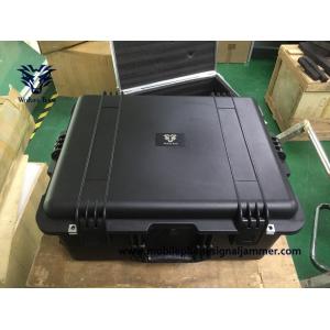 350 Watt Drone Communication Jammer 2000M Jamming Range Waterproof Enclosure