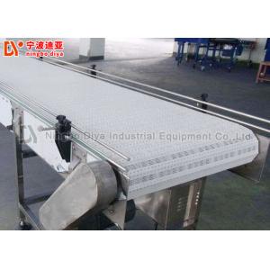Flexible Chain Conveyor Systems , Durable Flat Top Chain Conveyor