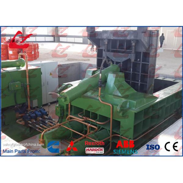 250Ton Turn Out Hydraulic Metal Baler Heavy Duty Scrap Baling Press Machine 60kW