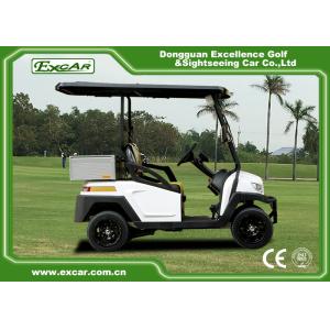 EEC Approved Electric Golf Carts / White Plastic 5KW AC Golf Buggy Car