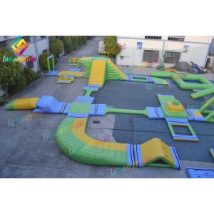 High Stable Inflatable Aqua Park / Floating Water Obstacle Course