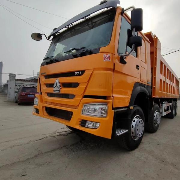 Buy Sencondhand Sinotruk Howo Dump Truck 40t Howo371 8x4 Tipper at wholesale prices