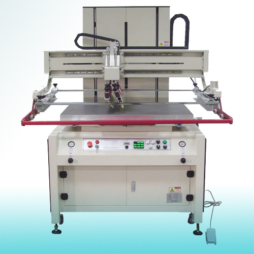 Screen printing machine electric