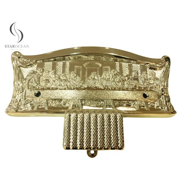 Eco-friendly material last supper design coffin corner set sturdy and durable 9#