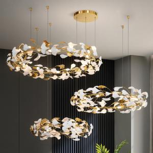 Creative Led Chandelier For Living Room Luxury Staircase Lamp nordic tree