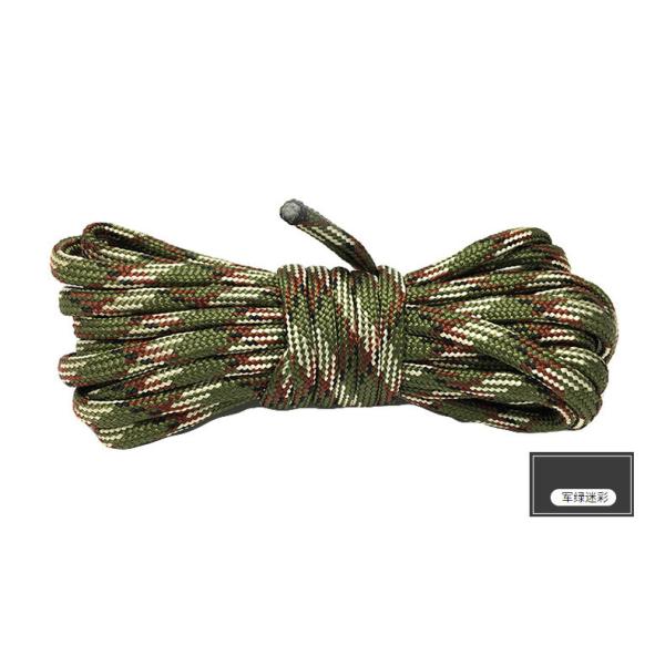 Colorful Orange Nylon Rope ISO9001 Double Braided Polyester Rope