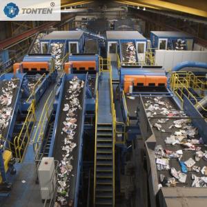 Environmental Forces Domestic Waste Sorting Plant For Urban Household Waste