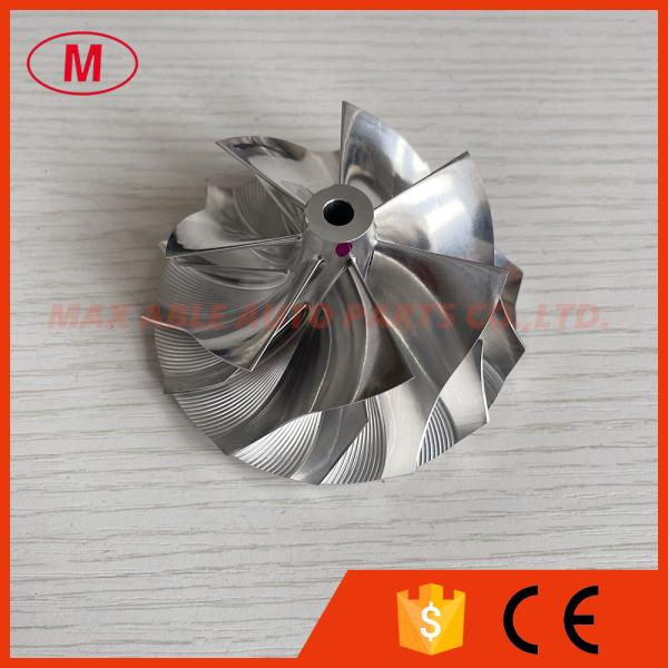 B03G reverse 7+7 blades 65.20/82.00mm High performance Turbo milling/aluminum 2618/billet compressor wheel