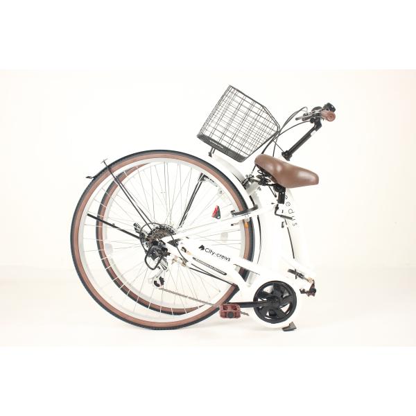 Aluminum Alloy Fork Material Folding Urban Cycle For Comfortable City Living