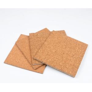Factory Wholesale Square 25x25mm Cork Distance Protective Pads for Glass &