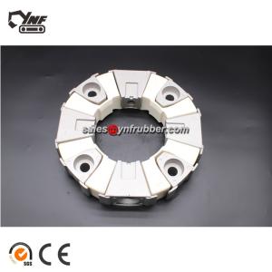 YNF 240H Excavator Shaft Coupling For Flexible Rubber Assembly White Color