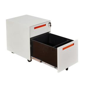 KeyLock Low Storage RAL Mobile Pedestal Cabinet With Casters