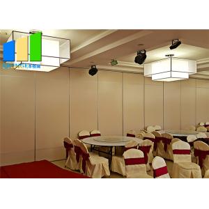 Training Room HPL Laminate Acoustic Folding Office Wall Partition