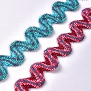 Garment Polyester 2cm Lace Zig Zag Ribbon Trim