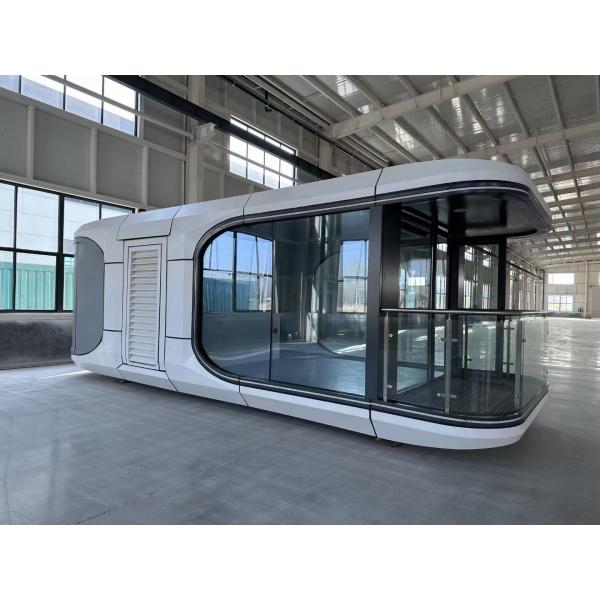 Outdoor Prefab Space Capsule House Hotel Option with Customized Color
