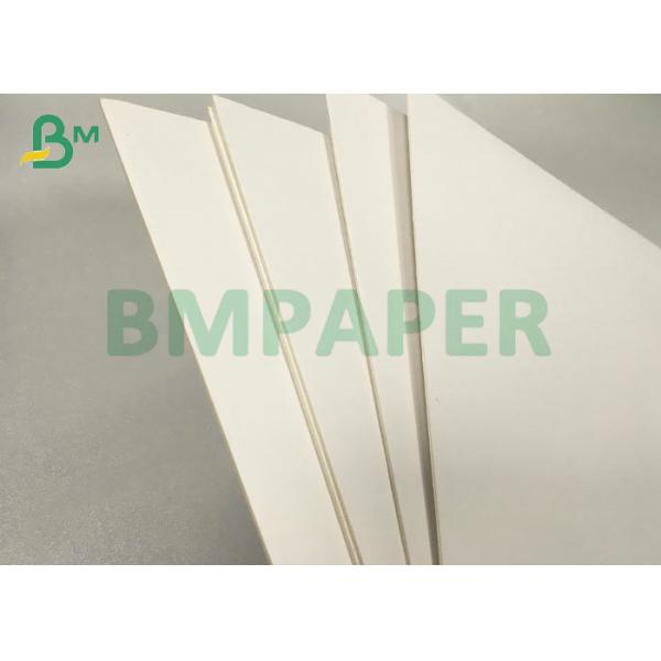 High Thickness 1mm 1.2mm 70 x 100cm Two Side White FBB Board For Advertising Board