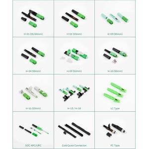 SC APC Fiber Optic Fast Connector Assembly With Embedded
