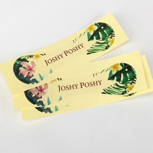 3.8cm Waterproof Clear Vinyl Stickers