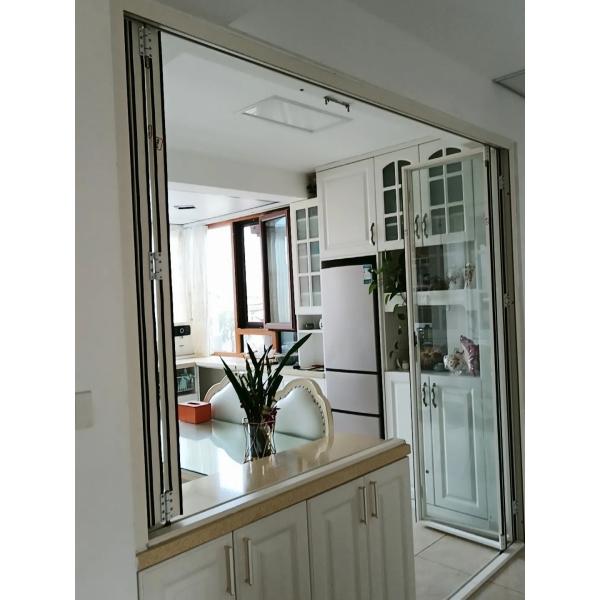 Harvest Culinary Folding Window Connecting Prep Areas to Outdoor Herb Planters