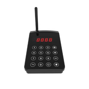 Easy operate full waterproof wireless guest calling coaster pager system with