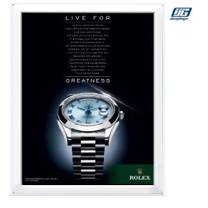 Aluminum Snap Frame Light Box 22mm Thickness White / Silver / Black