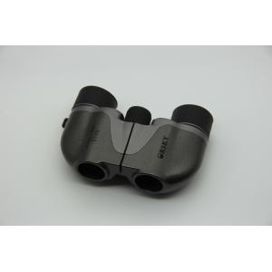Folding Small Porro Kids Toy Binoculars Grey Convenient Easy Carrying With Strap