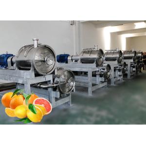 Buy cheap Custom Citrus Juice Fruit Processing Line SUS304 Stainless Steel Material from wholesalers