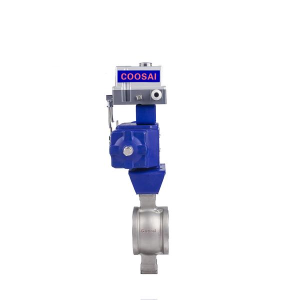 Buy V Type Segment Ball Valve for Equal Percentage Flow Characteristic and Wide Range of Applications at wholesale prices