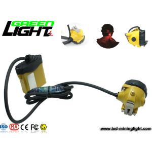 IP68 25000lux 348lum Rechargeable Tunnel Cap Lamp