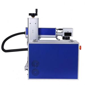 30W Fiber Laser Marking Machine / Metal Laser Engraving Machine 1064nm