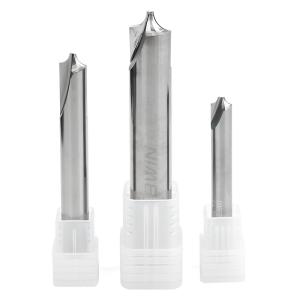 Inner R 2 Flute Milling Cutter HRC55 Degree For Solid Carbide Aluminum