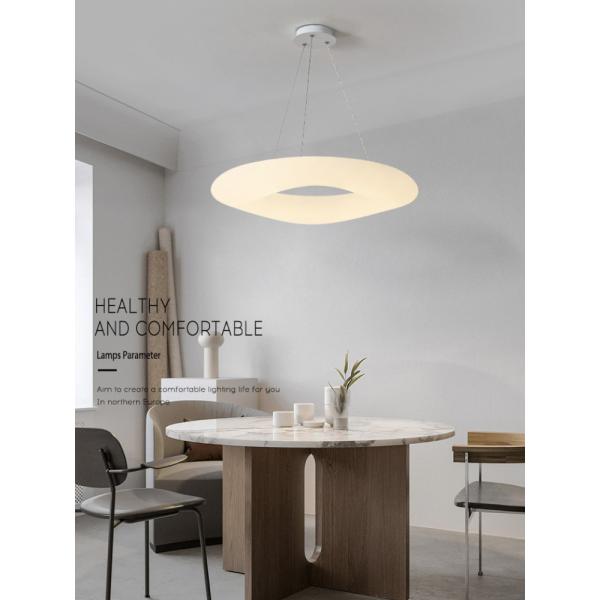 Nordic Pendant Lights Dining Living Room Chandelier Bedroom Decoration Ring Chandelier(WH-GP-58)