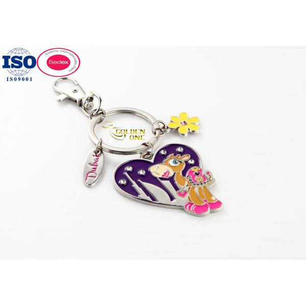 Customized 3d Soft Enamel Souvenir City Refrigerator Magnet Custom Logo Metal Magnet Fridge For Tourist