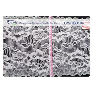 China OEM / ODM Design Nylon Lace with Elastic Material For Shirt CY-HB0106 on sale